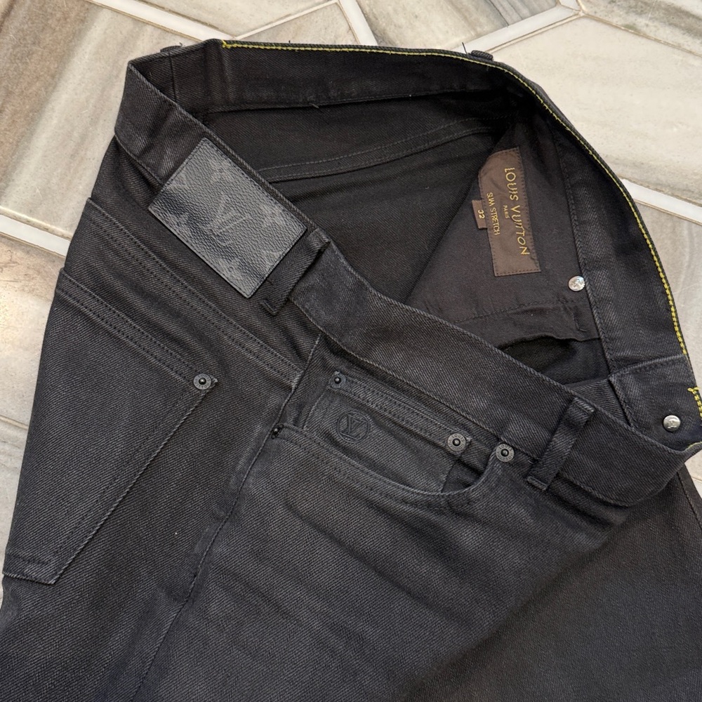 Men’s Louis Vuitton black jeans - Picture 4 of 7